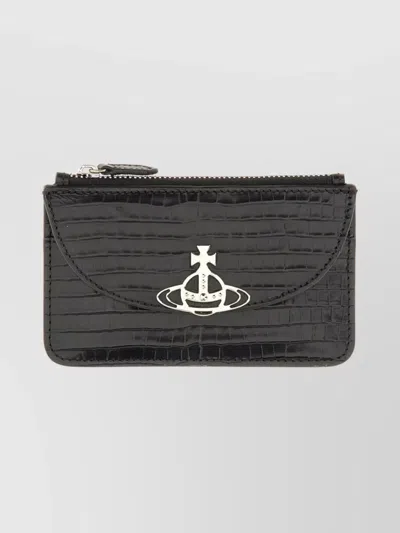 VIVIENNE WESTWOOD CROCODILE TEXTURE PURSES AND CARDHOLDERS COLLECTION