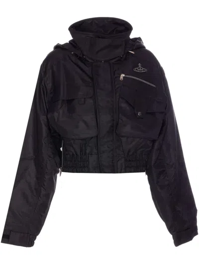 VIVIENNE WESTWOOD CROPPED BOMBER JACKET