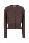 Vivienne Westwood Cardigan "bea" In Brown
