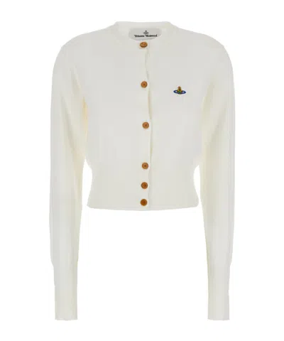 Vivienne Westwood Cropped Cardigan With Round Neck
