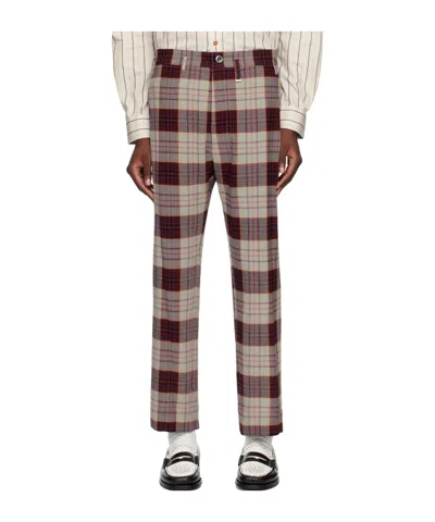 VIVIENNE WESTWOOD CROPPED CRUISE CASUAL PANTS