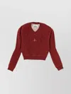 Vivienne Westwood Cropped Knitwear Long Sleeves In Red