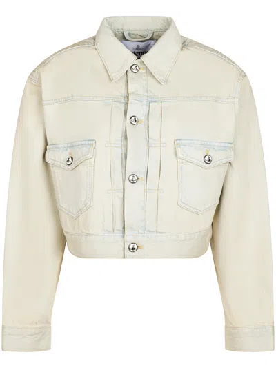 Vivienne Westwood Cropped Structured Jacket With Vintage-inspired Details In Multi