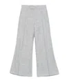 Vivienne Westwood Cropped Wide Trousers In Gray