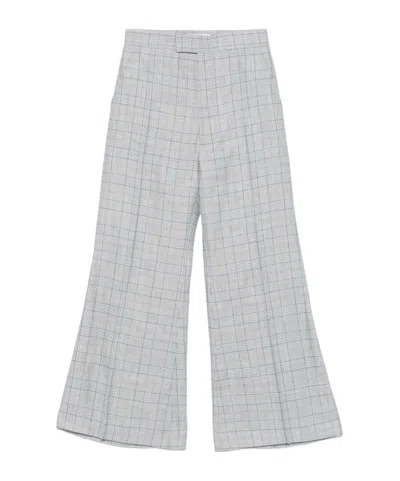 VIVIENNE WESTWOOD CROPPED WIDE TROUSERS