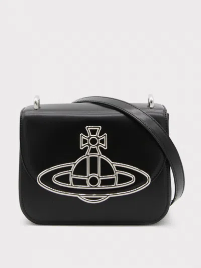 Vivienne Westwood Shoulder Bag In Black