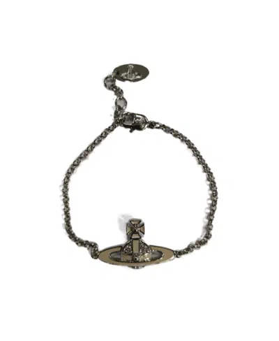 Vivienne Westwood Crown Bracelet In Green
