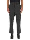 Vivienne Westwood Pinstripe Tailored Pants With High Waist