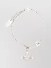 Vivienne Westwood Crystal Chain Bracelet Safety Pin