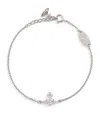 Vivienne Westwood Crystal-embellished Ofelia Bracelet In Gold
