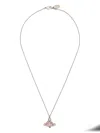 Vivienne Westwood Crystal-embellished Orb Necklace In Metallic