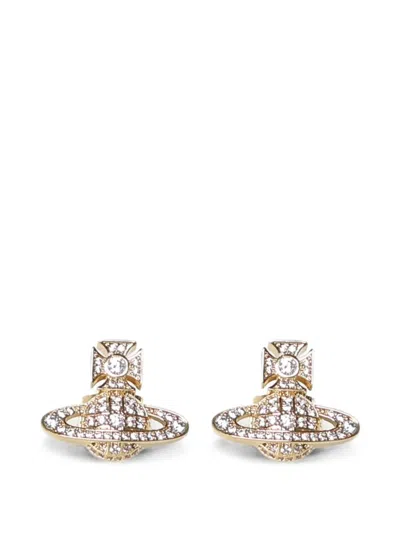 Vivienne Westwood Crystal-embellished Earrings In Multi