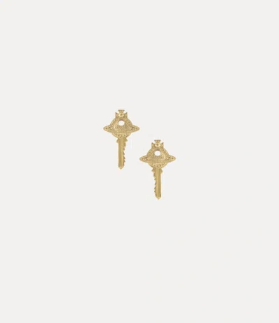 Vivienne Westwood Curzio Earrings Gold Silver Women