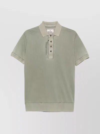 Vivienne Westwood Cut-out Polo Ribbed Trim Shirt