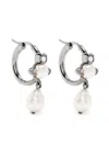 Vivienne Westwood Cybille Earrings In Silver