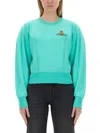 Vivienne Westwood Orb-embroidered Cotton Sweatshirt