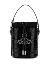 Vivienne Westwood Daisy Bucket Bag In Black