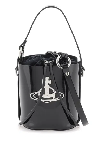 Vivienne Westwood Daisy Bucket Bag In Black