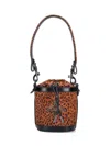 Vivienne Westwood "daisy" Bucket Bag In Brown