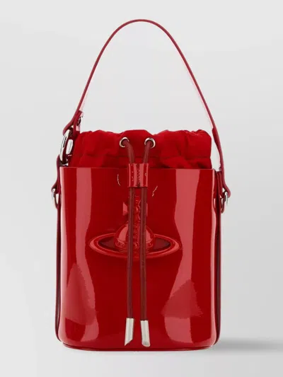 Vivienne Westwood Daisy Bucket Bag Glossy Finish