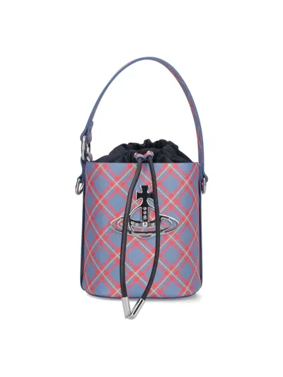 Vivienne Westwood "daisy" Bucket Bag In Multi