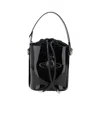 Vivienne Westwood Daisy Drawstring Bucket Bag In Black