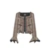 Vivienne Westwood Dandy Double-breasted Check Jacket In Grey