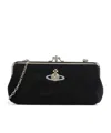 Vivienne Westwood Db Frame Shoulder Bag In Black