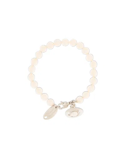 Vivienne Westwood Decorated Bracelet In White
