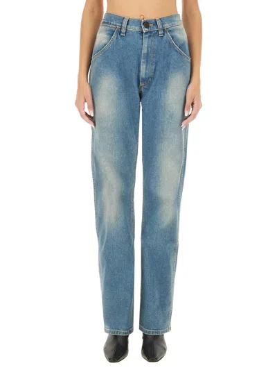 Vivienne Westwood Denim Baggy Jeans In Blue