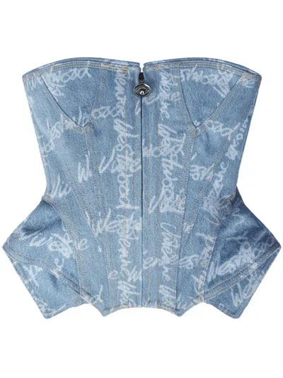 VIVIENNE WESTWOOD DENIM COBRAX CORSET