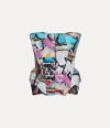 Vivienne Westwood Denim Cobrax Corset Cotton "graffiti" Pattern 42 Women