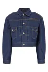 Vivienne Westwood Mens Sailor Asymmetric Cotton-linen Denim Mini Skirt Indigo In Indigo