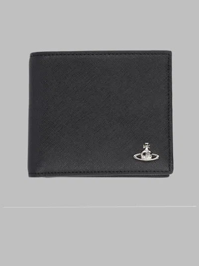 Vivienne Westwood Designer Wallet In Black