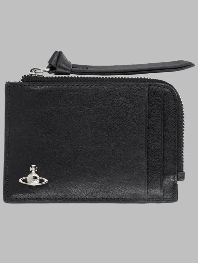 Vivienne Westwood Designer Wallet For Women In Black