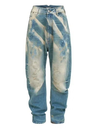 Vivienne Westwood Distressed-effect Jeans In Blue