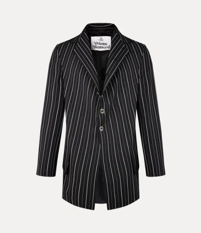 Vivienne Westwood Dl Jacket Bi Stretch Suiting Black 50 Men