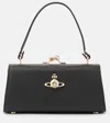 Vivienne Westwood Doll Frame Small Shoulder Bag In Black
