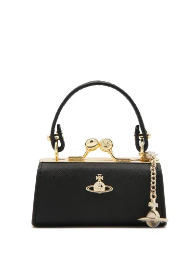 Vivienne Westwood Doll Tote Bag In Black