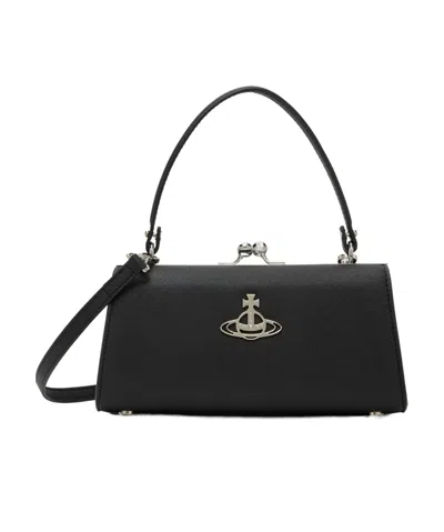 Vivienne Westwood Doll Xl Bag In Black