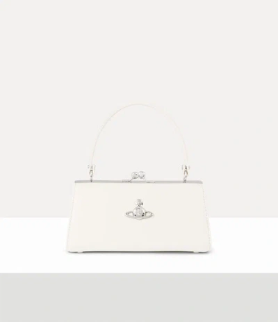 Vivienne Westwood Doll Xl Bag Faux Leather Off-white