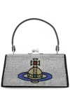 Vivienne Westwood "doll Xl" Bag In Silver