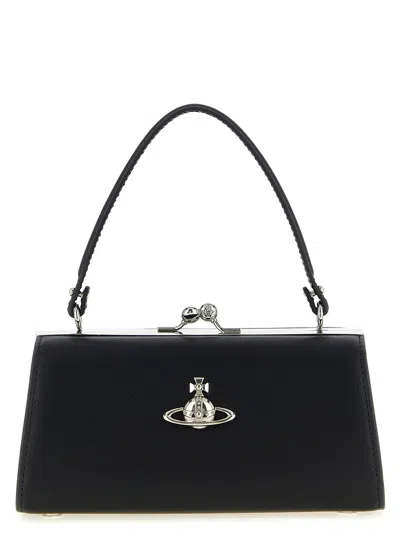 Vivienne Westwood Doll Xl Handbag In Black