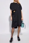 Vivienne Westwood Black Sleeveless Dolly Midi Dress In Black