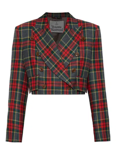 Vivienne Westwood Double-breasted Blazer In Multi