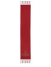 Vivienne Westwood Double Face Scarf In Red