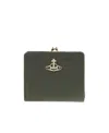 Vivienne Westwood Double-folded Wallet In Black