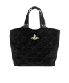 Vivienne Westwood Double-handle Handbag In Black
