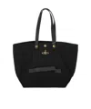 Vivienne Westwood Double Handle Tote Bag In Black