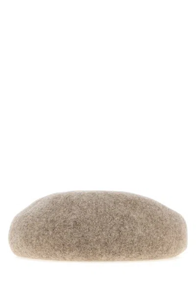 Vivienne Westwood Dove Grey Wool Beret In Neutral